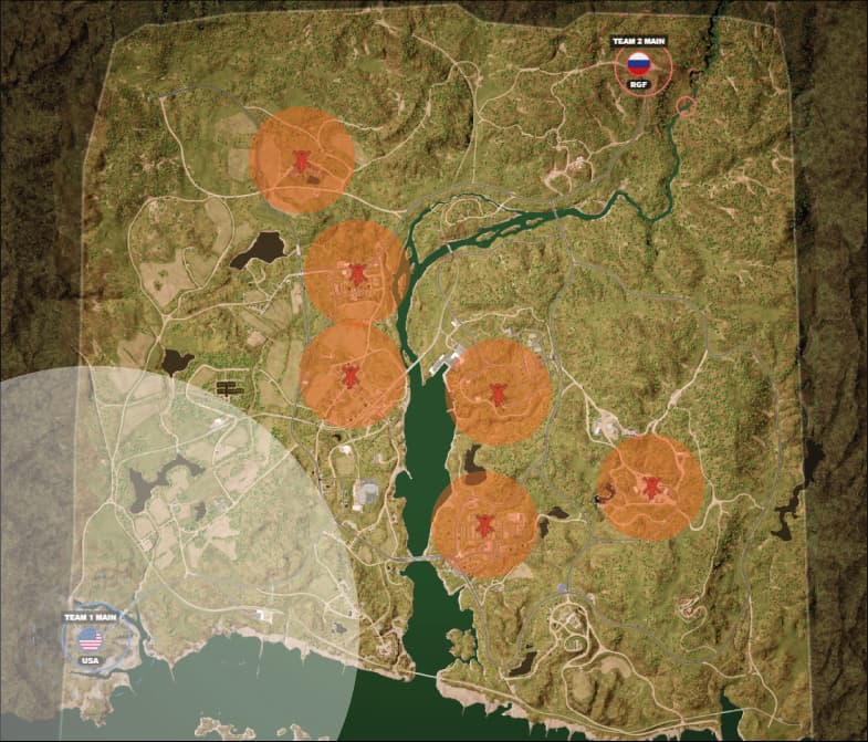 Новый ивент Squad на RFS карта Black Coast: эвакуация командира